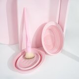 Brushworks Silicone Makeup Brush Cleaning Bowl silikonski pripomoček za čiščenje čopičev 1 kos | Shoptok.si