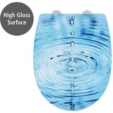 Wenko WC daska s automatskim zatvaranjem 38 x 45 cm Droplets – | shoptok.hr