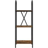  Polica Dimljeni hrast 40 x 30 x 109 cm Konstruirano drvo | Eponuda.com
