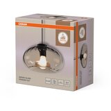 Osram Luster na sajli DECOR SMOKE 1xE27/12W/230V prečnik 28 cm crna/zadimljeno siva | Eponuda.com