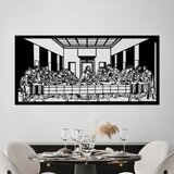 Wallity Zidna dekoracija Davinci, 100x48cm, Crna | Eponuda.ba