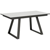 Itamoby   Bernadette (90x160/220 cm) - bela, barva nog: antracit - raztegljiva jedilna miza, (20842383) | Shoptok.si
