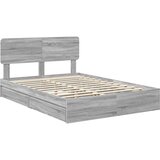  Postelja s shranjevanjem z vzglavjem Siva Sonoma 150 x 200 cm, (5000105957) | Shoptok.si