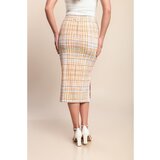 Fenzy Midi Suknja S Printom, Žuta | shoptok.hr