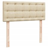  Krevet box spring s madracem krem 120 x 190 cm od tkanine | shoptok.hr