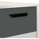 Mömax Pisalna Miza Basic Two, Kašmir, Antracit, 100x50 | Shoptok.si