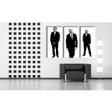  Ručno slikane slike na platnu na platnu POP Art REM 3-dijelna () | shoptok.hr