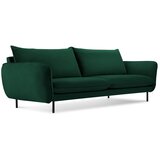 Cosmopolitan Design Tamnozelena baršunasta sofa 200 cm Vienna - Cijene