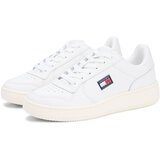 Tommy Jeans Niske tenisice 'BASKET' mornarsko plava / svijetlo crvena / bijela | shoptok.hr