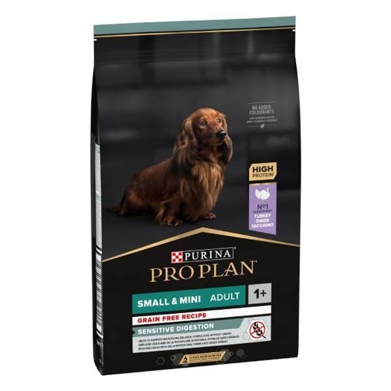 Pro Plan Dog Small/Mini Adult Sensitive Digestion Grain Free Ćuretina - 7 kg Cene