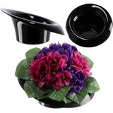 KADAX Pokrov za cvetlični lonček za kompozicije, podstavek za dekoracijo kompozicij, ikebana črne barve 9 cm, (5000353084) Cene