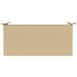  Jastučić za klupu SOEST 100% poliester Bež 120 x 50 x 8 cm Slike