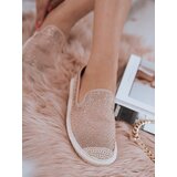 DStreet Espadryle damskie SHINE beżowe | Shoptok.si