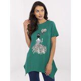 Calimera Blouse-CLM-BZ-1702.89-green | Shoptok.si