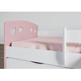 Julia Drveni dječji krevet s ladicom - rozi - 160x80 cm - Madrac PE pjena 8 cm-spužvasti madrac | shoptok.hr