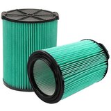 INORCO VF6000 5-slojni nagubani nadomestni vakuumski filter, združljiv s trgovinskimi sesalniki 5–20 galon za mokro/suho (2 paketa), (21851109) Cene