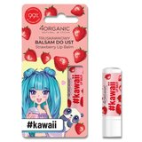 4Organic prirodni balzam za usne strawberry #kawaii 4organic 5g Cene