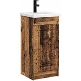  Kupaonski umivaonik s sudoperom Staro drvo 42 x 40 x 84,5 cm | Eponuda.ba