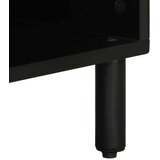 TV ormarić crni 100x33 5x46 cm Puno grubo drvo Mango | shoptok.hr