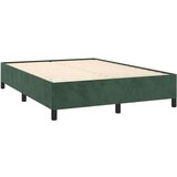  Posteljni okvir temno zelen 140x200 cm žamet, (20726708) | Shoptok.si