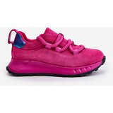 ARTIKER Boto Suede Women Sneakers With Thick Laces Fuchsia | Shoptok.si
