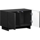  TV stalak 60 x 34.5 x 40 cm Crna Konstruirano drvo - Crna 60 x 34.5 x 40 cm | shoptok.hr