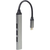 Gembird USB HUB 4-port Type-C (USB3 x 1 port, USB2 x 3 ports), silver, UHB-CM-U3P1U2P3-03 | Eponuda.ba