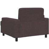  Fotelja Tamno smeđa Tkanina | shoptok.hr