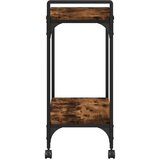  Kuhinjska kolica boja hrasta 60,5x31x72,5 cm konstruirano drvo | Eponuda.ba