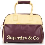 Superdry Športne torbe Heritage Retro Gym Bag Bordo Cene