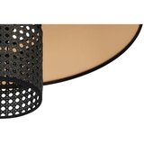  Duolla - Viseći luster na kablu TOKYO RATTAN 1xE27/15W/230V Ø 50 cm zlatna/crna | Eponuda.com