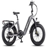 Fafrees električno kolo F20 master - 500W motor 1080WH baterija 110KM dosega - siva, (21162686) Cene