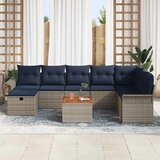  Sjedeća garnitura za vrt 9 kom. poliratan 297,5 x 187,5 x 85 cm | shoptok.hr
