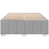  Okvir za krevet bez madraca svjetlosivi 140x200 cm od tkanine | shoptok.hr
