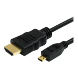 HDADMM1M HDMI kabel 1 m HDMI Tip A (Standard) HDMI Tip D (Micro) Crno