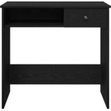  Radni stol crni 80 x 40 x 75 cm od iverice | Eponuda.com