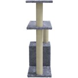 vidaXL penjalica za mačke sa stupovima za grebanje svjetlosiva 70 cm | shoptok.hr