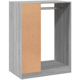  Ormar siva boja hrasta 77x48x102 cm od konstruiranog drva | shoptok.hr