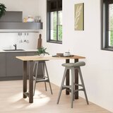  Noge za barski stol Prirodni čelik 2 kom 60 x (90-91) cm Čelik | shoptok.hr
