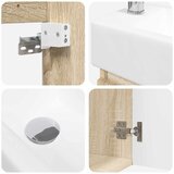  Jedinstveni ormar za kupaonicu s umivaonikom Hrast sonoma | shoptok.hr