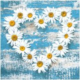 Serviete za decoupage - Srce iz kamilice - 1 kom (serviete za decoupage) Cene