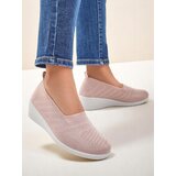 Resti Women's moccasins on a low wedge Epoles Cene