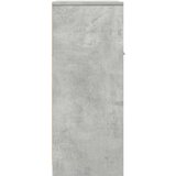 Kupaonski ormarić siva boja betona 60x33x80cm konstruirano drvo | shoptok.hr