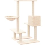  Penjalica za mačke sa stupovima za grebanje krem 94,5 cm | shoptok.hr