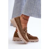 S. BARSKI Women's Suede Moccasins with Decoration D&A | Shoptok.si