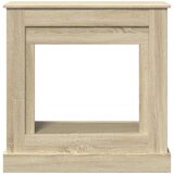 vidaXL Okvir za kamin sonoma hrast 90x30x90 cm inženirski les | Shoptok.si