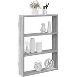  Zidna polica Siva Sonoma 43x9x60 cm Konstruirano drvo | shoptok.hr