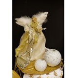  Božićna dekoracija: zlatni anđeo, 41 cm | Eponuda.com