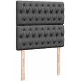  Otomanski krevet s madracem tamnosivi 90x200 cm tkanine | shoptok.hr
