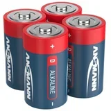 Mono baterija (D) alkalno-manganova LR20 Red-Line 1.5 V 4 kosi, (20829172)